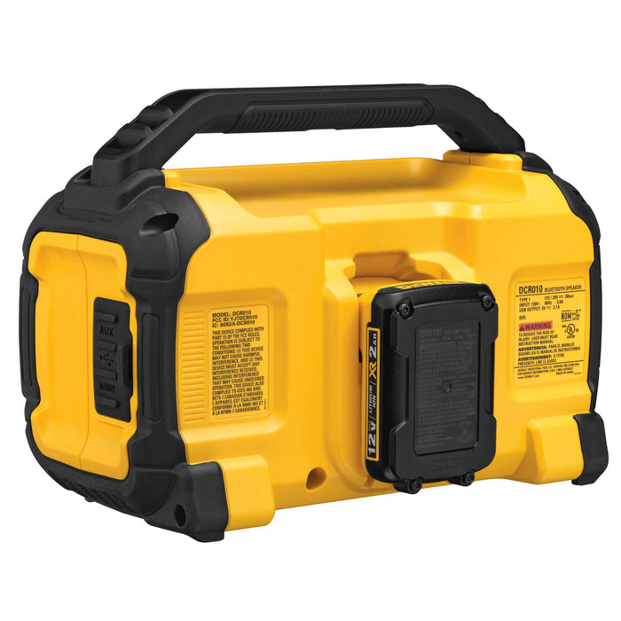 DeWalt 12V/20V MAX Jobsite Bluetooth Speaker