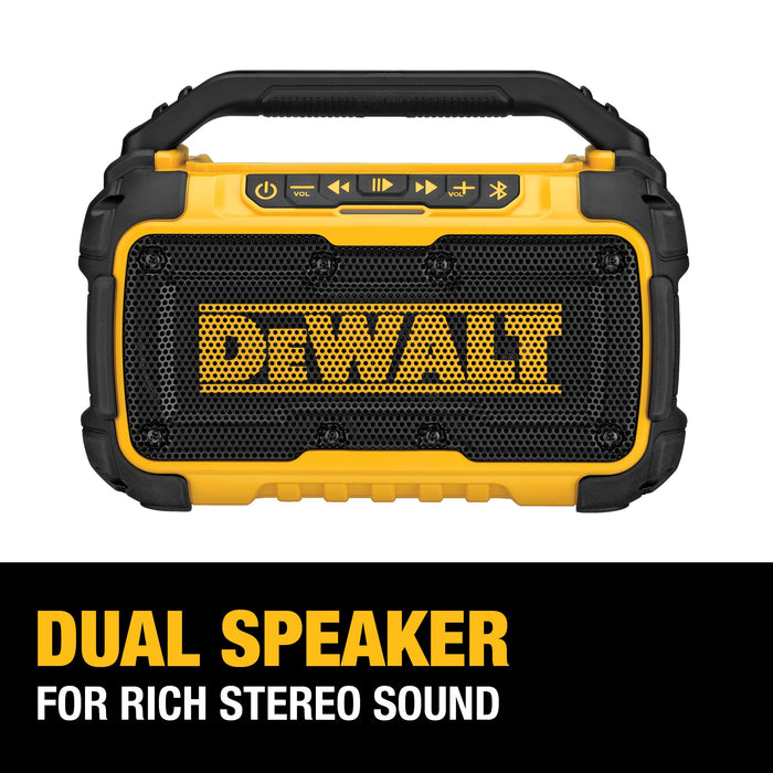 DeWalt 12V/20V MAX Jobsite Bluetooth Speaker