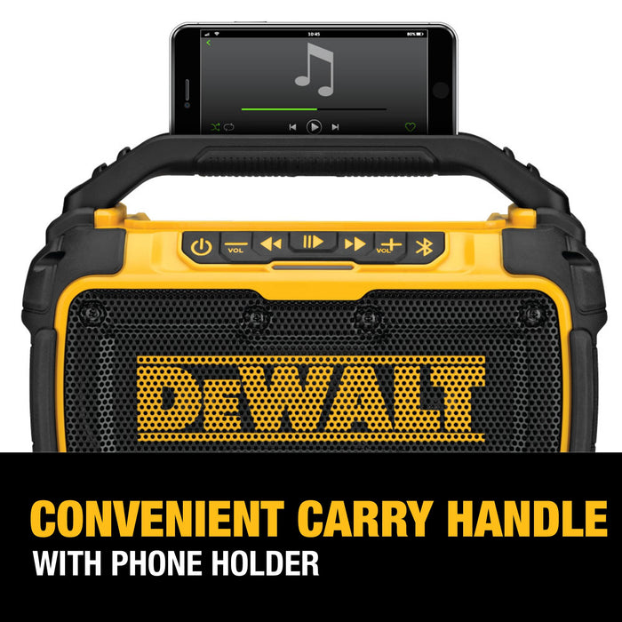 DeWalt 12V/20V MAX Jobsite Bluetooth Speaker