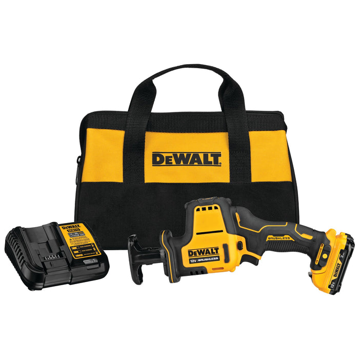 DeWalt 12V XTREME™ MAX Brushless One-Handed Cordless Reciprocating Saw Kit