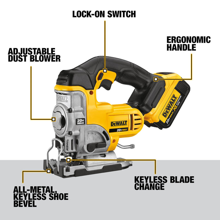 DeWalt 20V MAX Jig Saw Kit