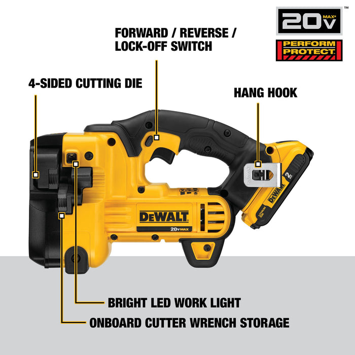 DeWalt 20V MAX Threaded Rod Cutter Kit