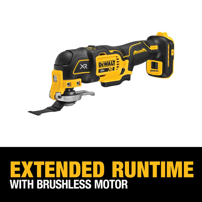 DeWalt 20V MAX XR Brushless Cordless 3-Speed Oscillating Multi-Tool - Tool Only