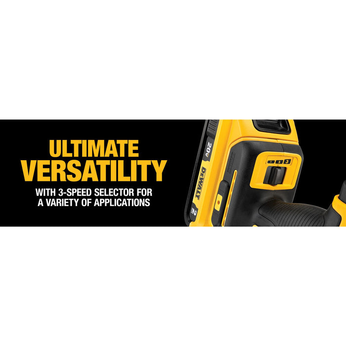 DeWalt 20V MAX XR® Brushless Cordless 3-Speed Oscillating Multi-Tool Kit