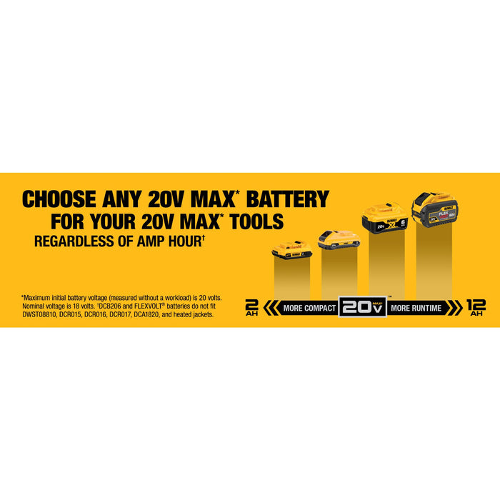 DeWalt 20V MAX XR® Brushless Cordless 3-Speed Oscillating Multi-Tool Kit