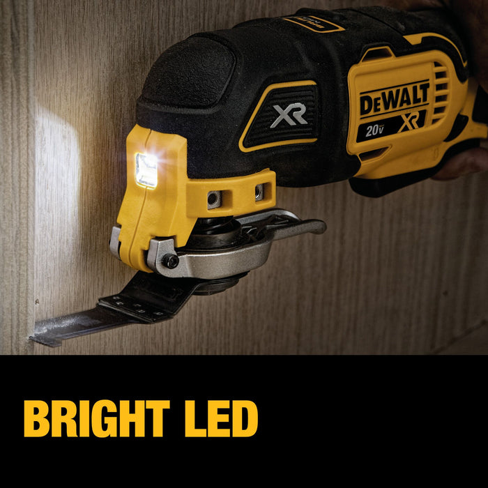 DeWalt 20V MAX XR® Brushless Cordless 3-Speed Oscillating Multi-Tool Kit