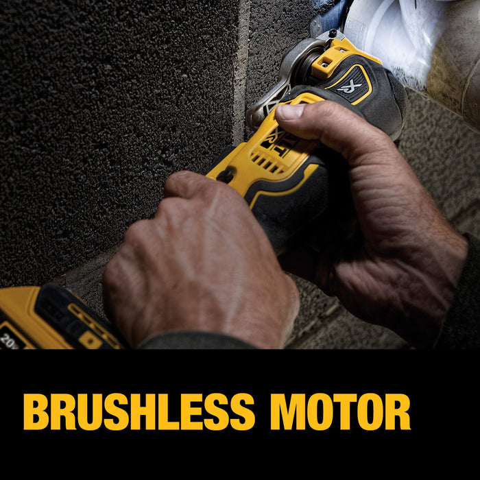 DeWalt 20V MAX XR® Brushless Cordless 3-Speed Oscillating Multi-Tool Kit