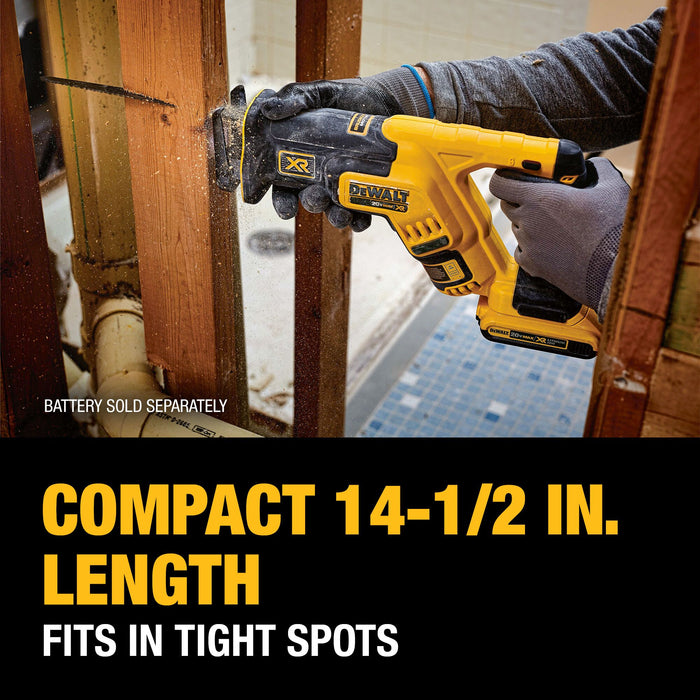 DeWalt 20V MAX XR Brushless Compact Reciprocating Saw - Tool Only