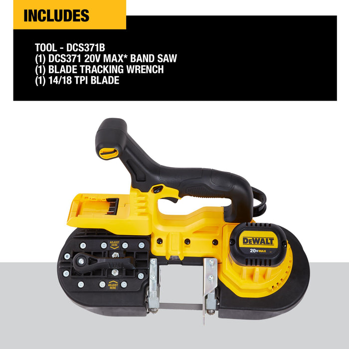 DeWalt 20V MAX Band Saw - Tool Only