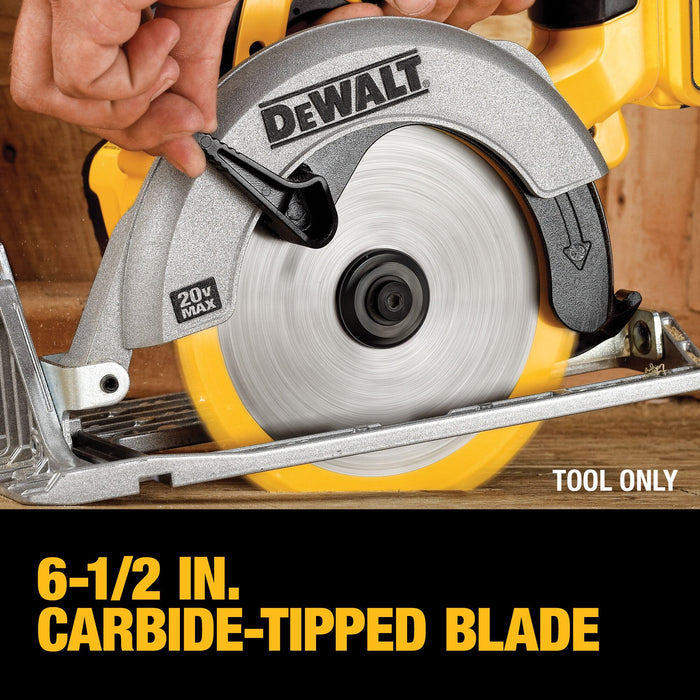 DeWalt 20V MAX 6-1/2" Circular Saw - Tool Only