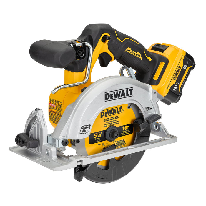 DeWalt XTREME™ 12V MAX 5-3/8" Brushless Cordless Circular Saw Kit