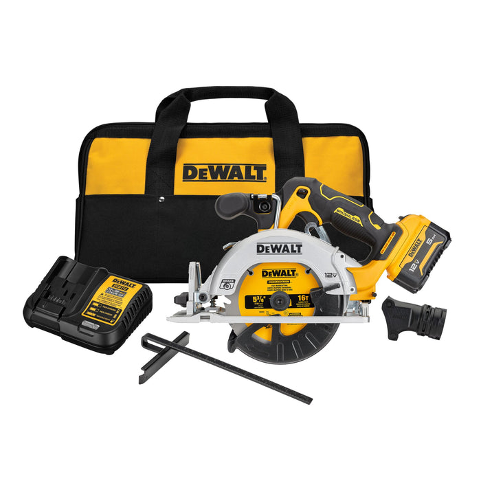 DeWalt XTREME™ 12V MAX 5-3/8" Brushless Cordless Circular Saw Kit