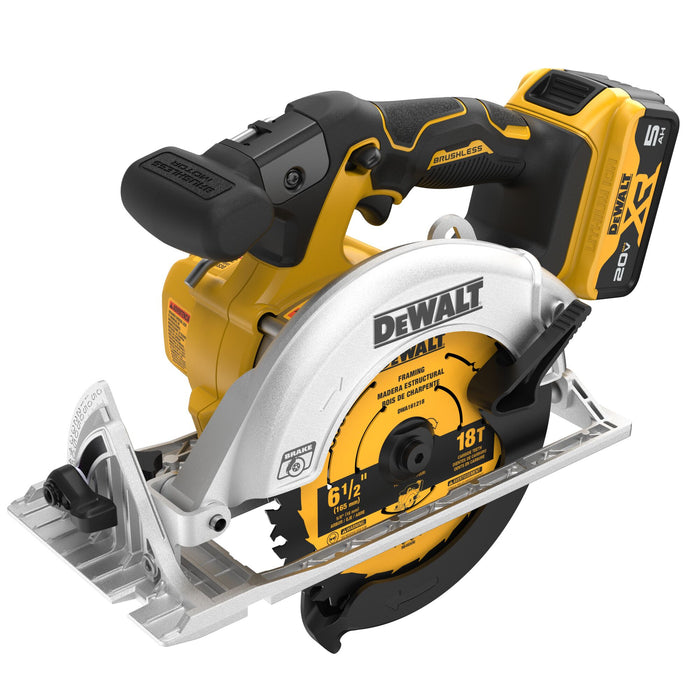 DeWalt 20V MAX 6-1/2" Brushless Cordless Circular Saw Kit