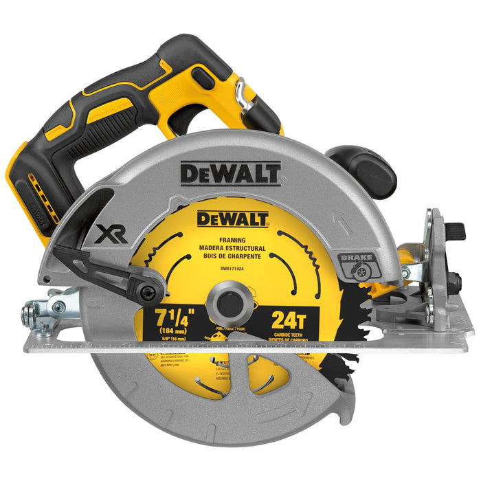 DeWalt 20V MAX XR Brushless Cordless 7-1/4" Circular Saw - Tool Only