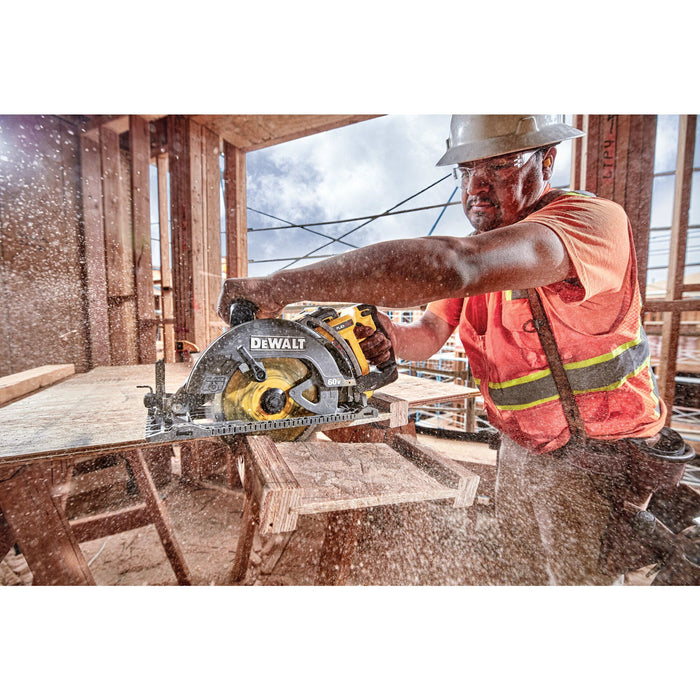 DeWalt FLEXVOLT® 60V MAX 7-1/4" Worm Drive Circular Saw - Tool Only