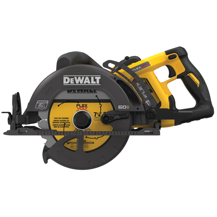 DeWalt FLEXVOLT 60V MAX 7-1/4" Worm Drive Circular Saw Kit