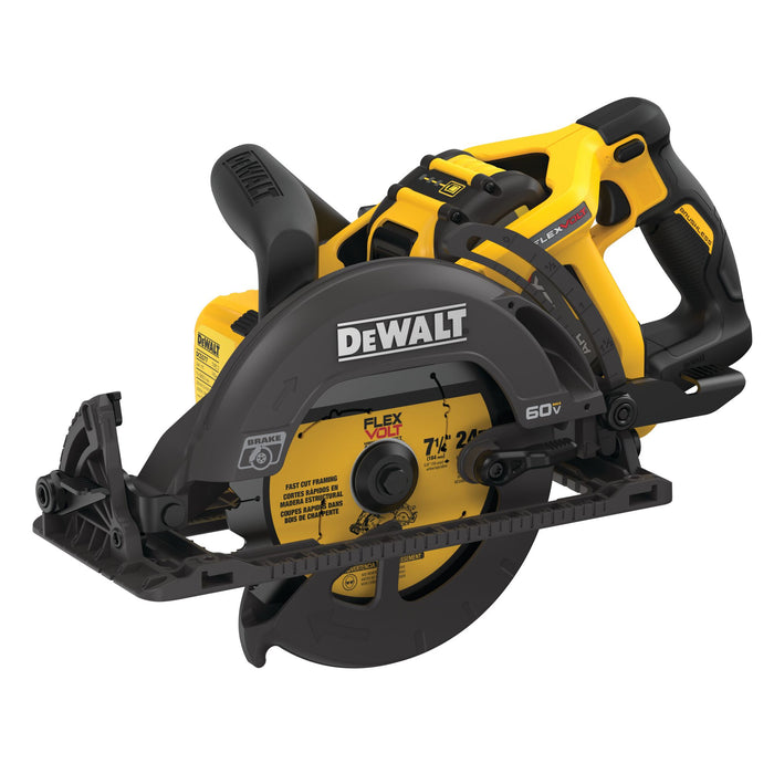 DeWalt FLEXVOLT 60V MAX 7-1/4" Worm Drive Circular Saw Kit