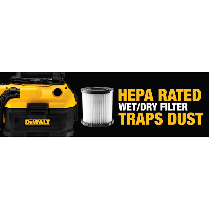 DeWalt 20V MAX Cordless/Corded Wet-Dry Vacuum - Tool Only