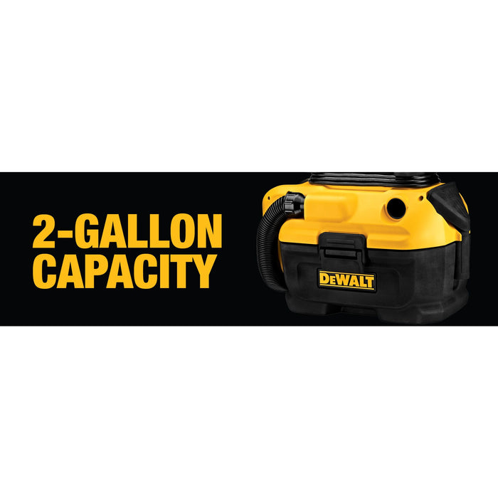 DeWalt 20V MAX Cordless/Corded Wet-Dry Vacuum - Tool Only