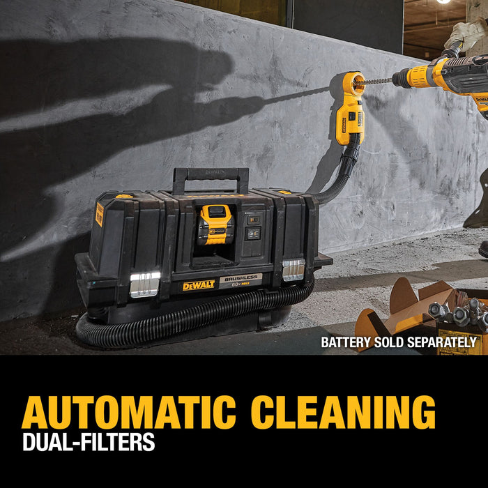 DeWalt FLEXVOLT® 60V MAX Cordless Dust Extractor - Tool Only