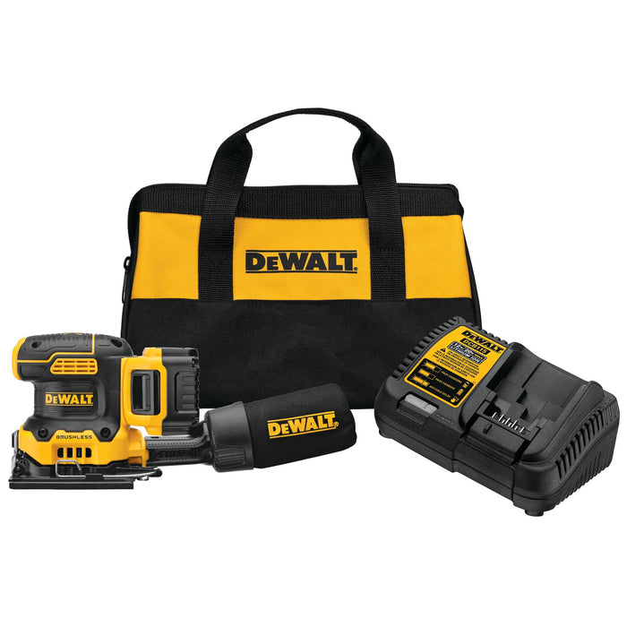 DeWalt 20V MAX XR® Cordless 1/4 Sheet Variable-Speed Sander Kit