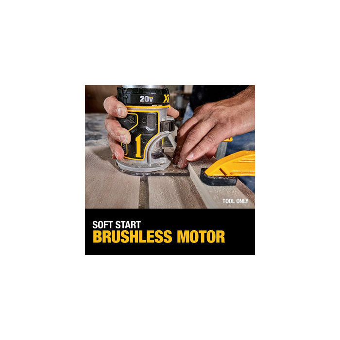 DeWalt 20V MAX XR® Brushless Cordless Compact Router - Tool Only