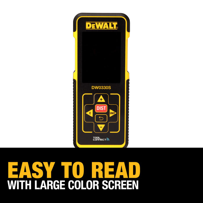 DeWalt 330ft Laser Distance Measurer w/ Bluetooth