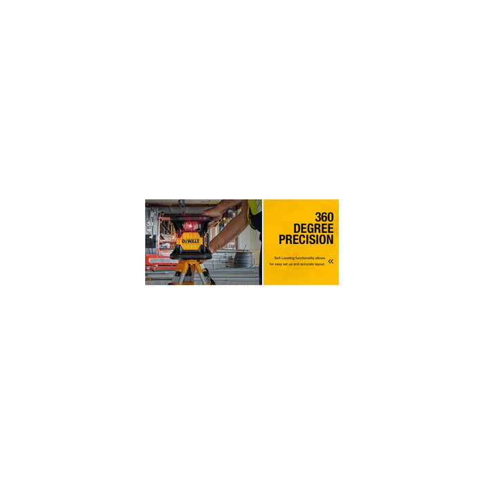 DeWalt 20V MAX Red Rotary Tough Laser Kit