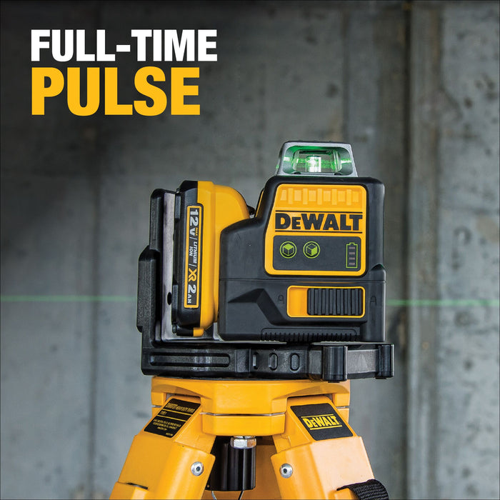 DeWalt 12V MAX 2 x 360° Green Line Laser