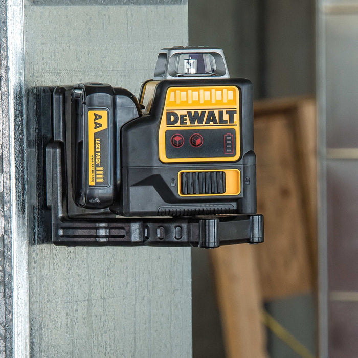 DeWalt 12V MAX 2 x 360° Red Line Laser