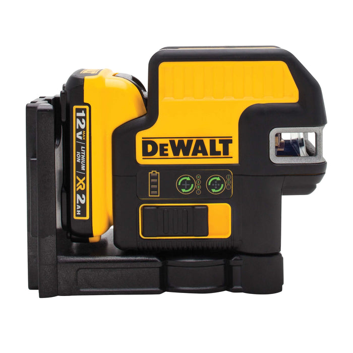 DeWalt 12V MAX 5-Spot + Cross Line Green Laser