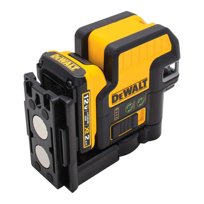 DeWalt 12V MAX 5-Spot + Cross Line Green Laser