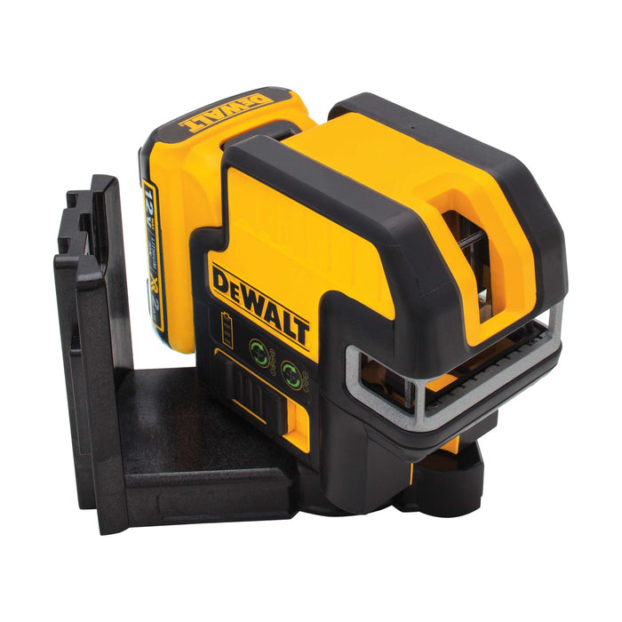 DeWalt 12V MAX 5-Spot + Cross Line Green Laser