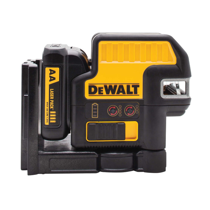 DeWalt 12V MAX 5-Spot + Cross Line Red Laser