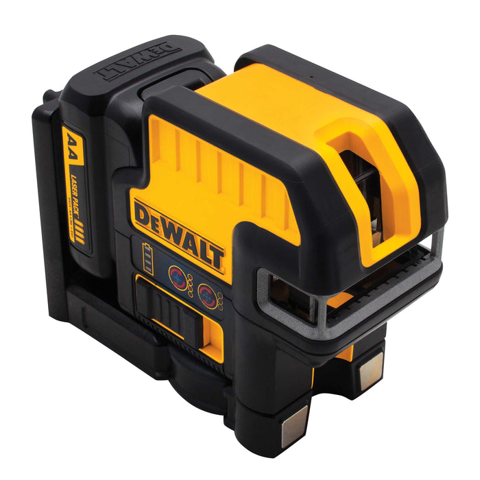 DeWalt 12V MAX 5-Spot + Cross Line Red Laser