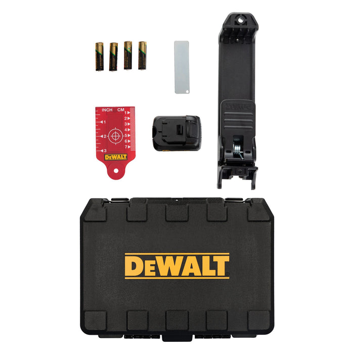 DeWalt 12V MAX 5-Spot + Cross Line Red Laser