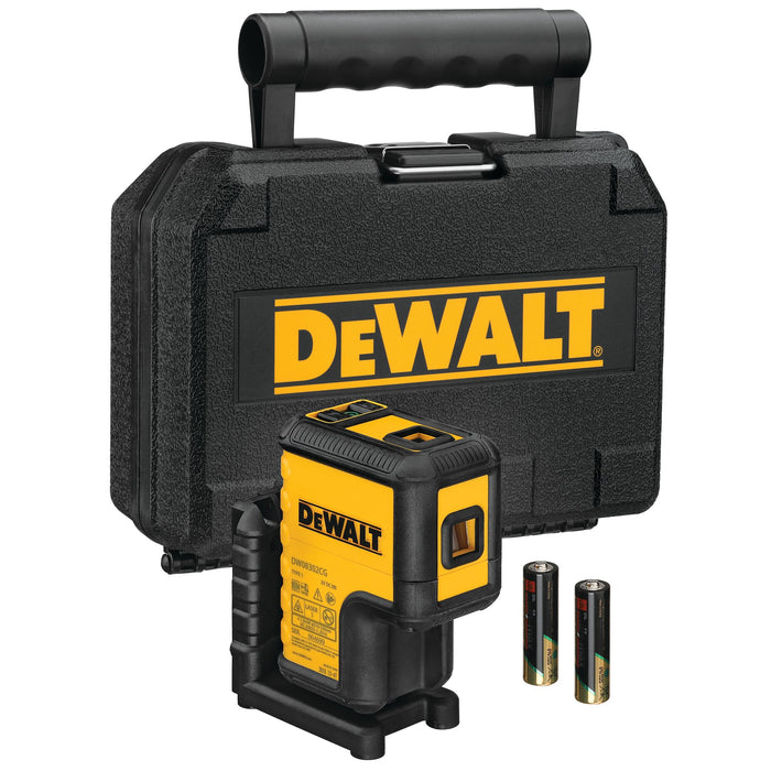 DeWalt 3-Spot Green Laser Level