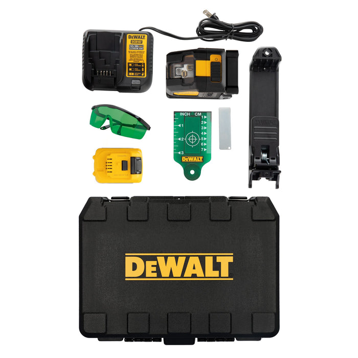 DeWalt 12V MAX Green Cross Line Laser Level