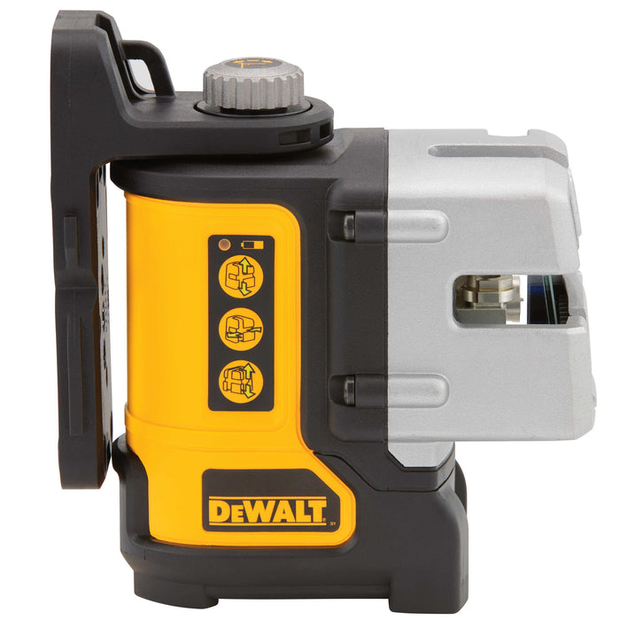 DeWalt 3 Line Green Laser Level w/ (4) AA Batteries