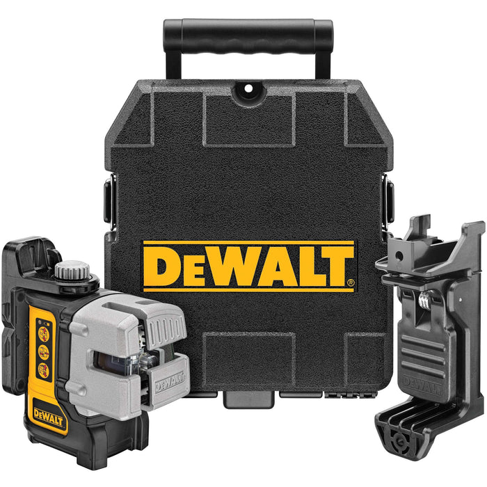 DeWalt Self-Leveling Red Beam 3 Line Laser