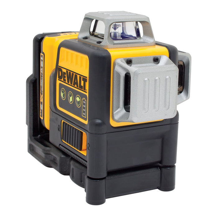 DeWalt 12V MAX 360° Green Beam 3 Line Laser Level