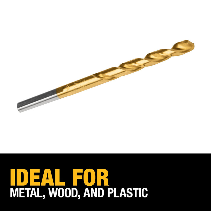 DeWalt 7/32" Titanium Nitride Speed Tip Point Drill Bit