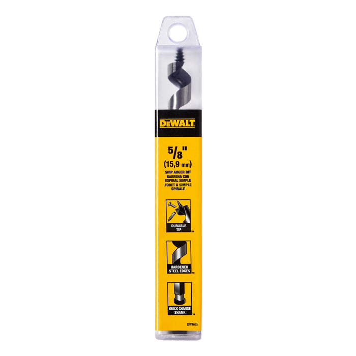 DeWalt Ship Auger Drill Bit