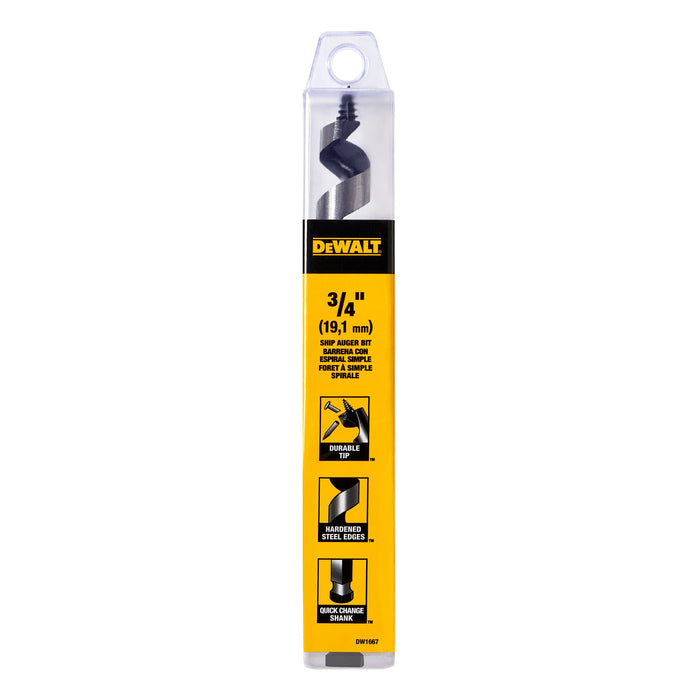 DeWalt Ship Auger Drill Bit