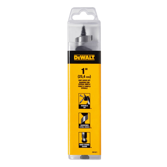 DeWalt Ship Auger Drill Bit