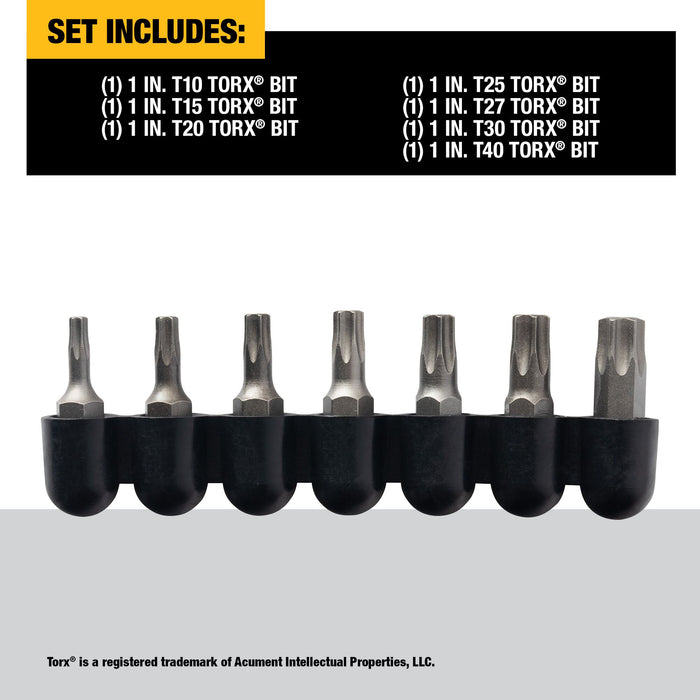 DeWalt 7 pc. Torx® Bit Set