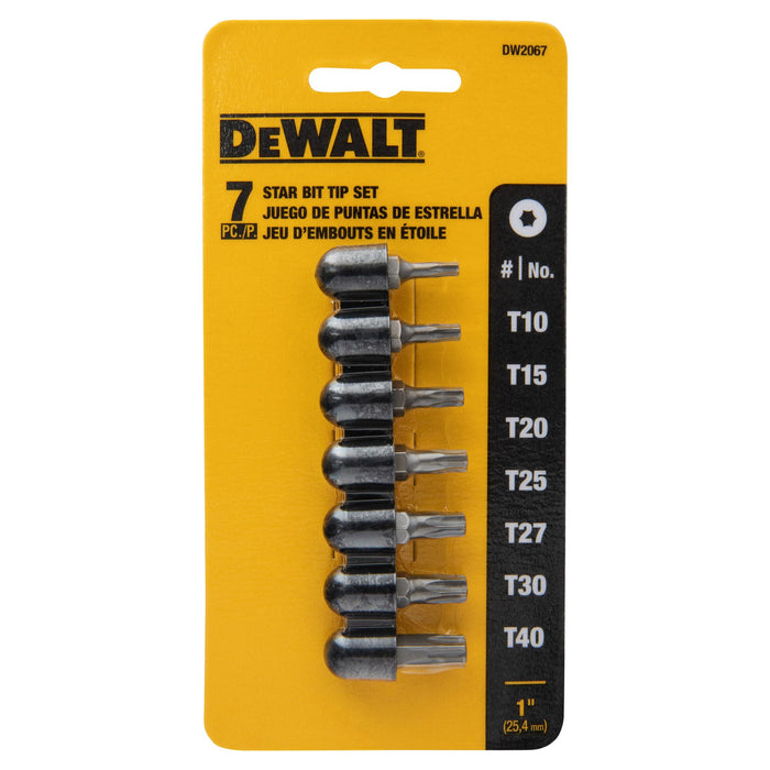 DeWalt 7 pc. Torx® Bit Set