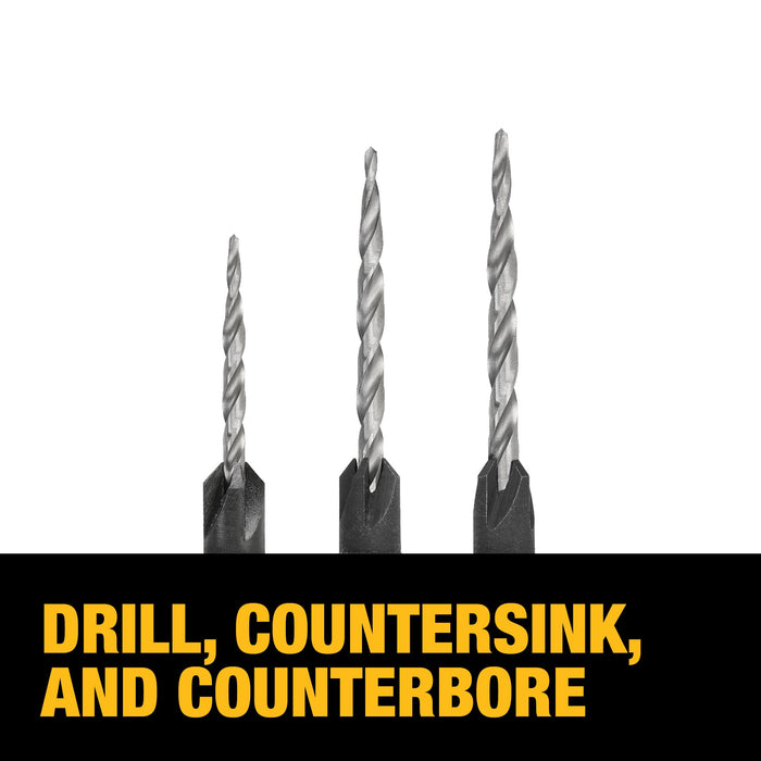 DeWalt 3 pc. Countersink Set (#6, #8, #10)