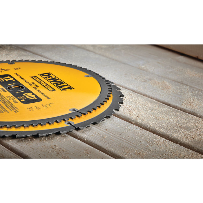 DeWalt 12" 32T/80T Mitre Saw Blade Combo Pack