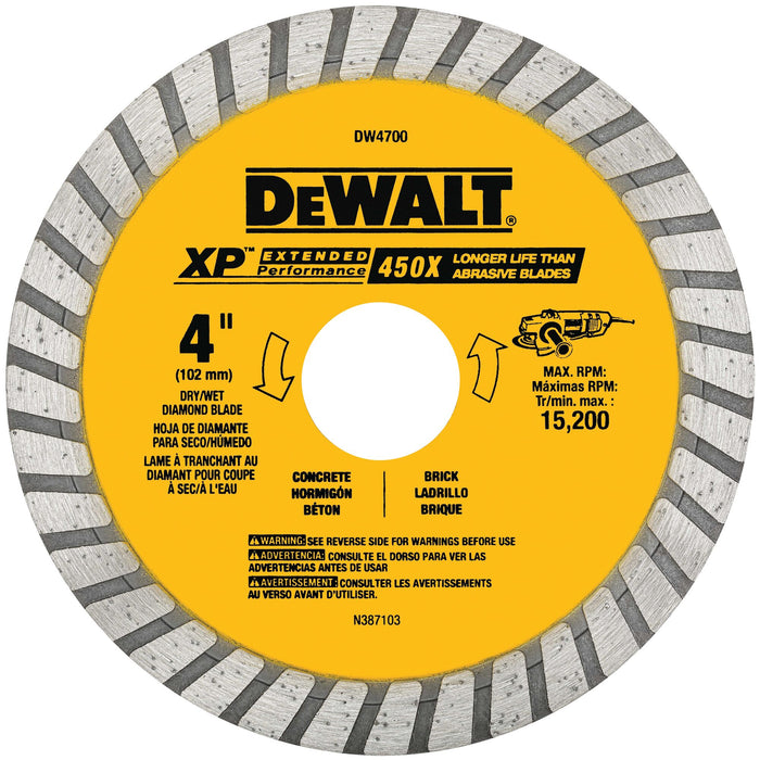 DeWalt XP™ Turbo Diamond Blade